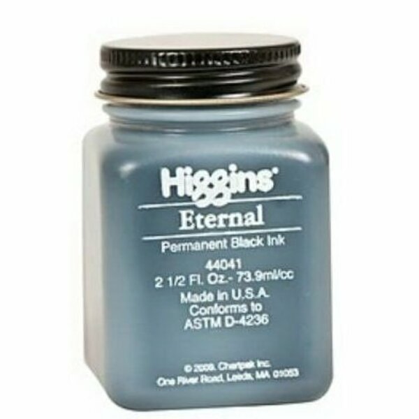 Grumbacher Higgins Eternal Black Ink - 2.5oz 44041